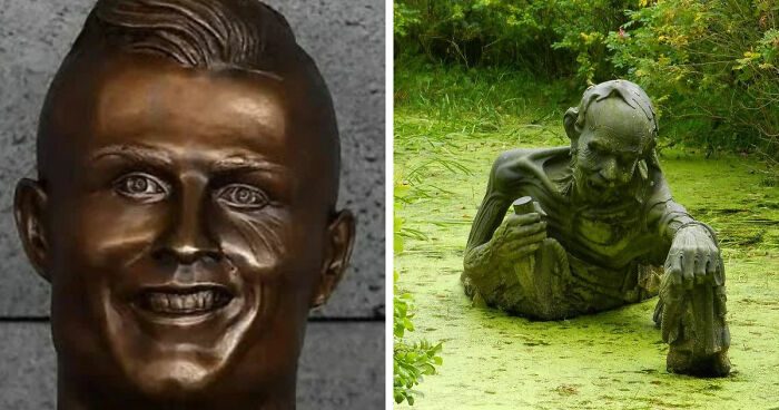 Wait, They Actually Made These Weird Statues? 50 Super Bizarre Sculptures From Around the World