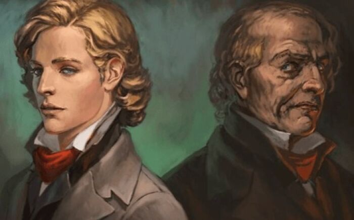 Stop your body from aging — but your reflection gets older instead. Mirror, mirror, what’s going on?