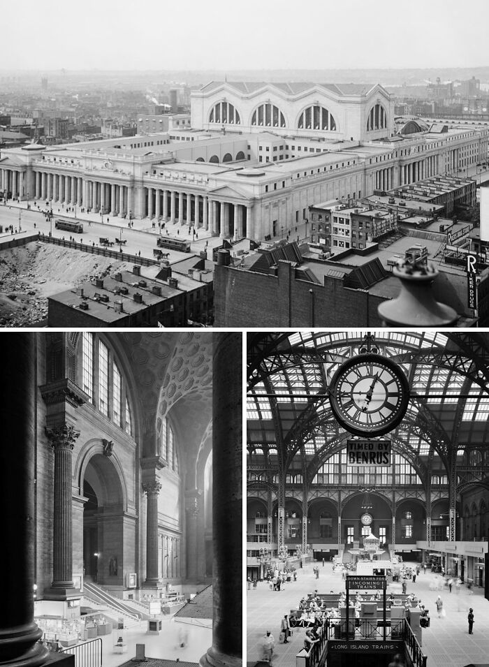Pennsylvania Station Waiting Room, NYC: 1910 Marvel Demolished by 1963