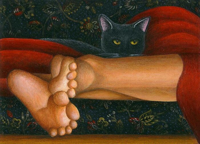 Wait, They Actually Put Cats in All This Fancy Art? Here Are 47 Totally Hilarious Classics