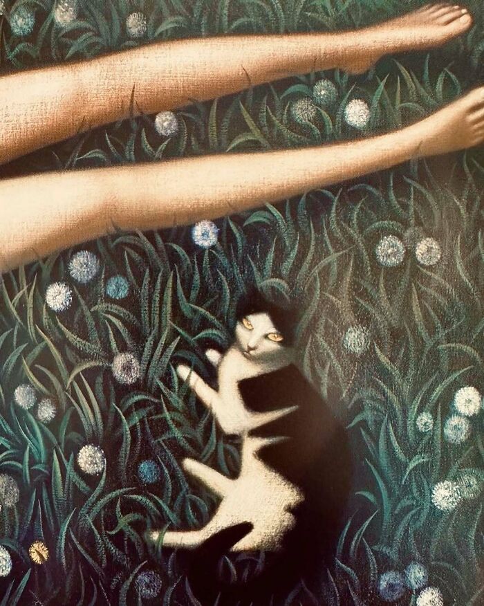 Wait, They Actually Put Cats in All This Fancy Art? Here Are 47 Totally Hilarious Classics