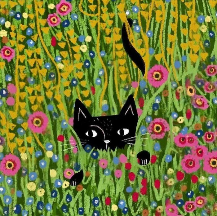 Wait, They Actually Put Cats in All This Fancy Art? Here Are 47 Totally Hilarious Classics