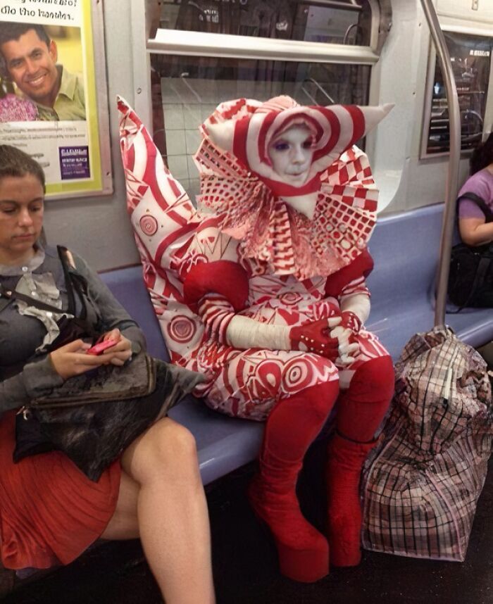 Friend Spotted This Legend On The NY Subway