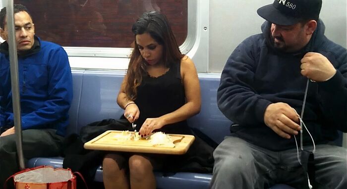Classic NYC Subway Moment: Priceless Reactions Ahead