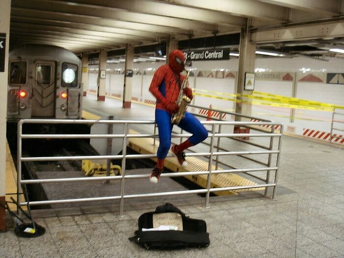 Walking Into Times Square And Seeing This? Only On The Subway