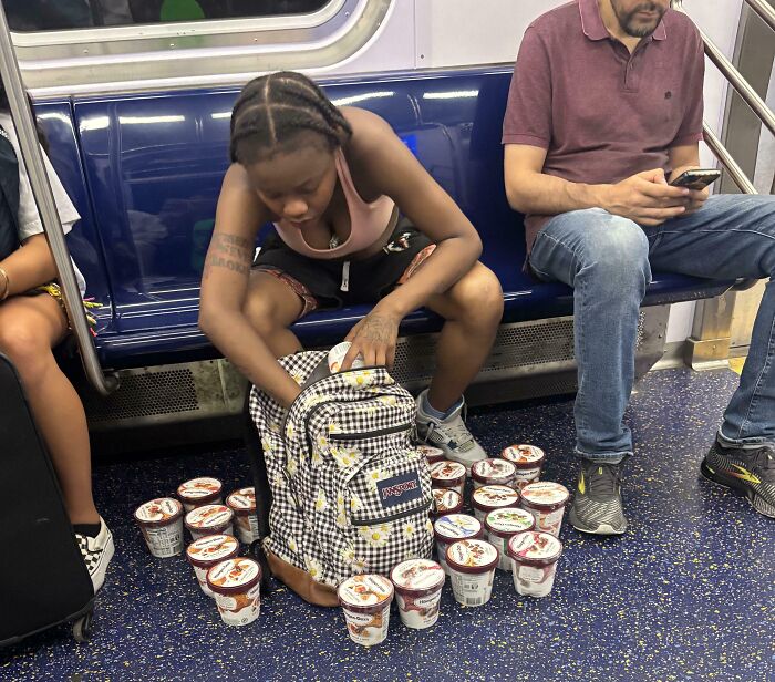 Ice Cream On The Subway? Sure, Why Not!