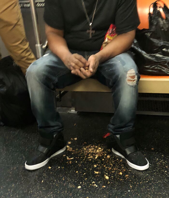 Why Do People Do This On The Subway? Great Question