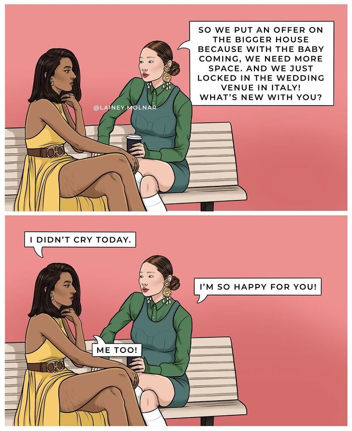 Wait, These Comics Nail The Crazy Rollercoaster Of Being A Woman Today