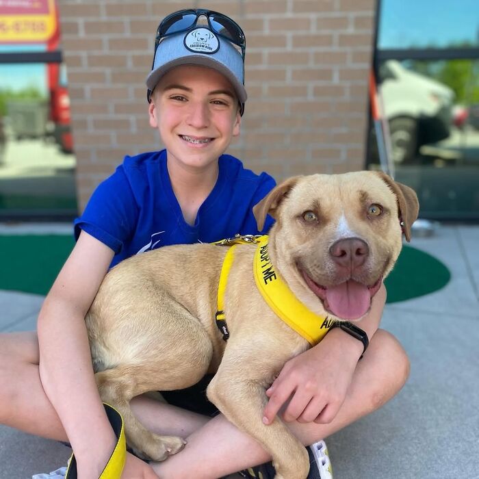 How a 14-Year-Old Boy Turned Helping Shelter Dogs Into a Full-On Hero Mission