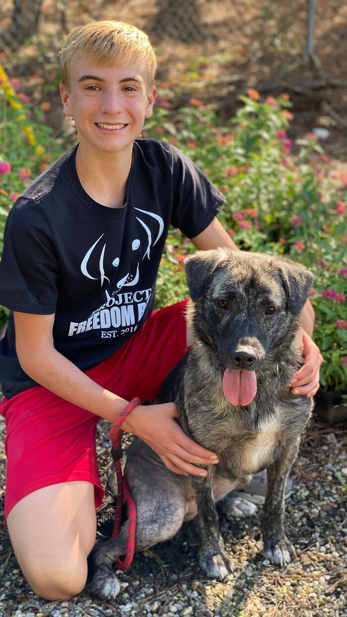 How a 14-Year-Old Boy Turned Helping Shelter Dogs Into a Full-On Hero Mission