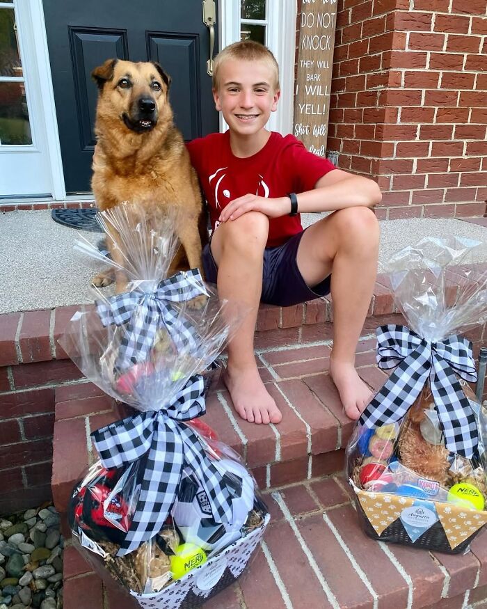 How a 14-Year-Old Boy Turned Helping Shelter Dogs Into a Full-On Hero Mission
