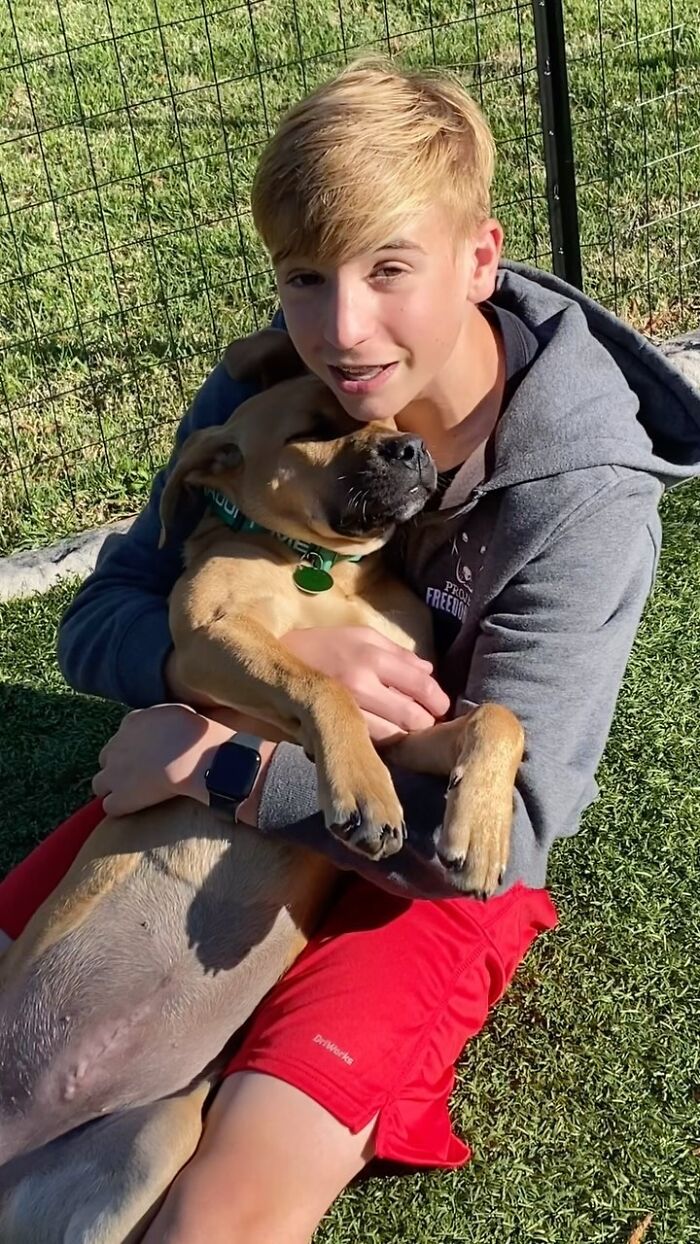 How a 14-Year-Old Boy Turned Helping Shelter Dogs Into a Full-On Hero Mission