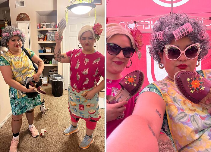Rocking Abuelita Costumes For Our First 5k Run