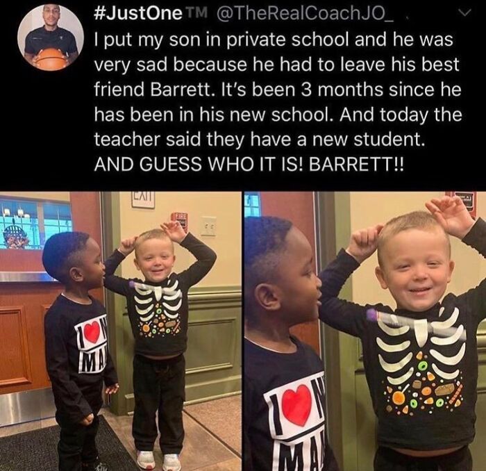 A Friendship So Pure It Glows (Literally)