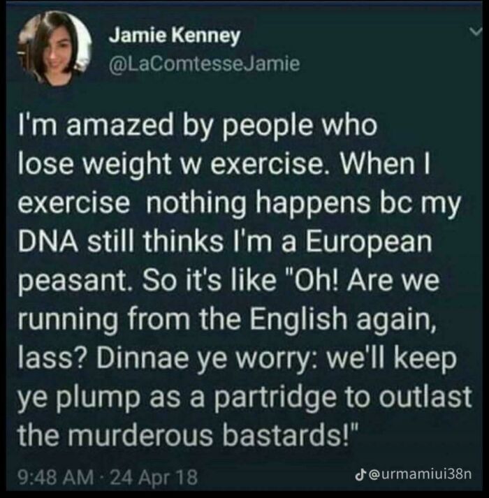 I’m One Of Those European Peasants