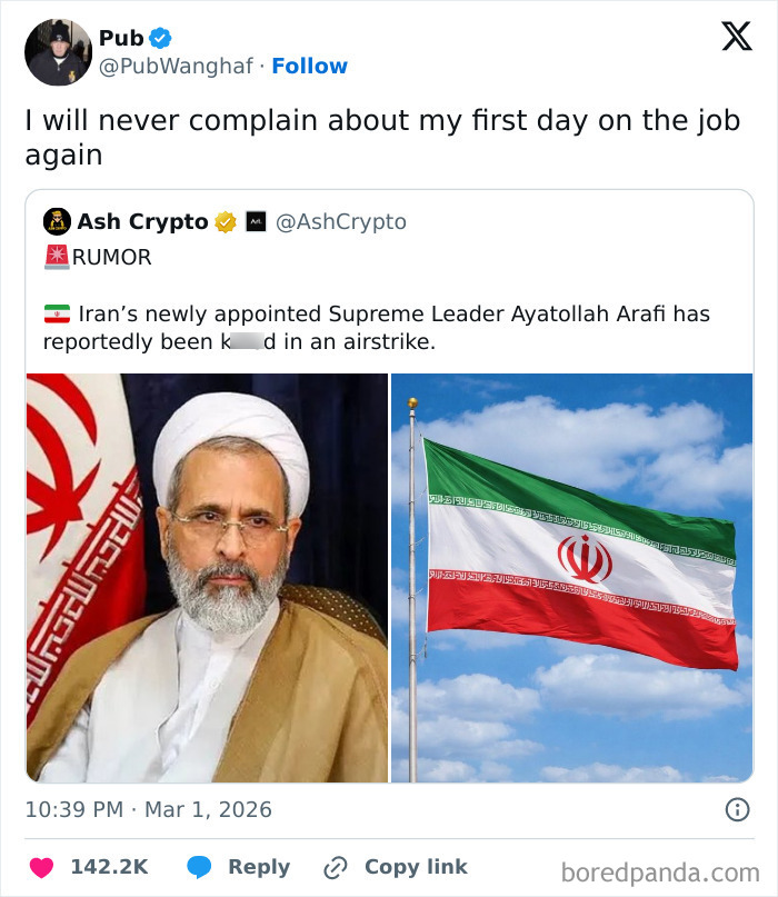 Suddenly My First Day On The Job Doesn't Seem That Bad