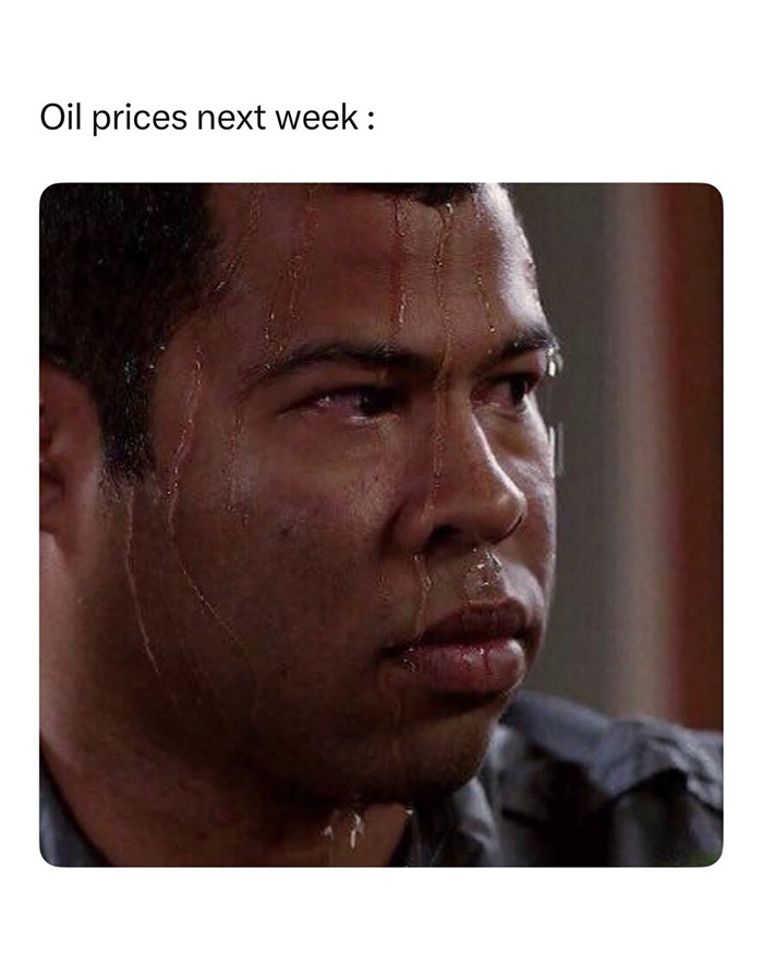Oil Prices Next Week? Probably Through The Roof