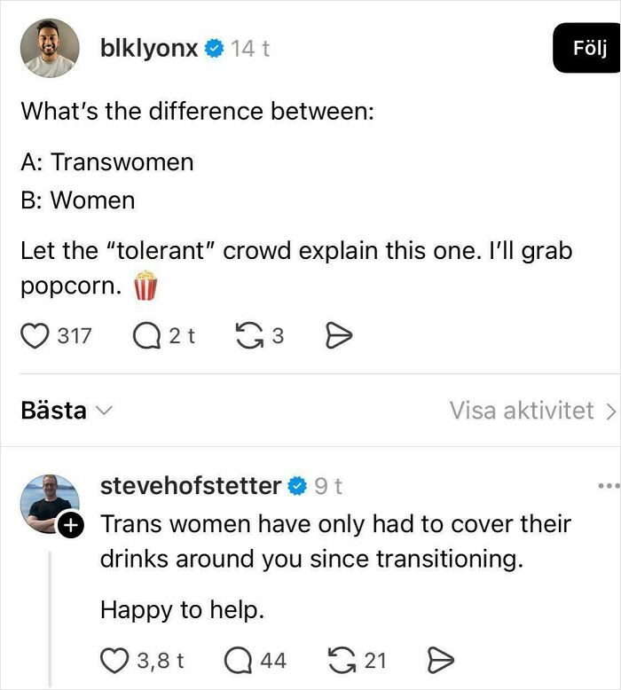 What’s The Difference Between Women And Transwomen? (Hint: It’s Obvious)