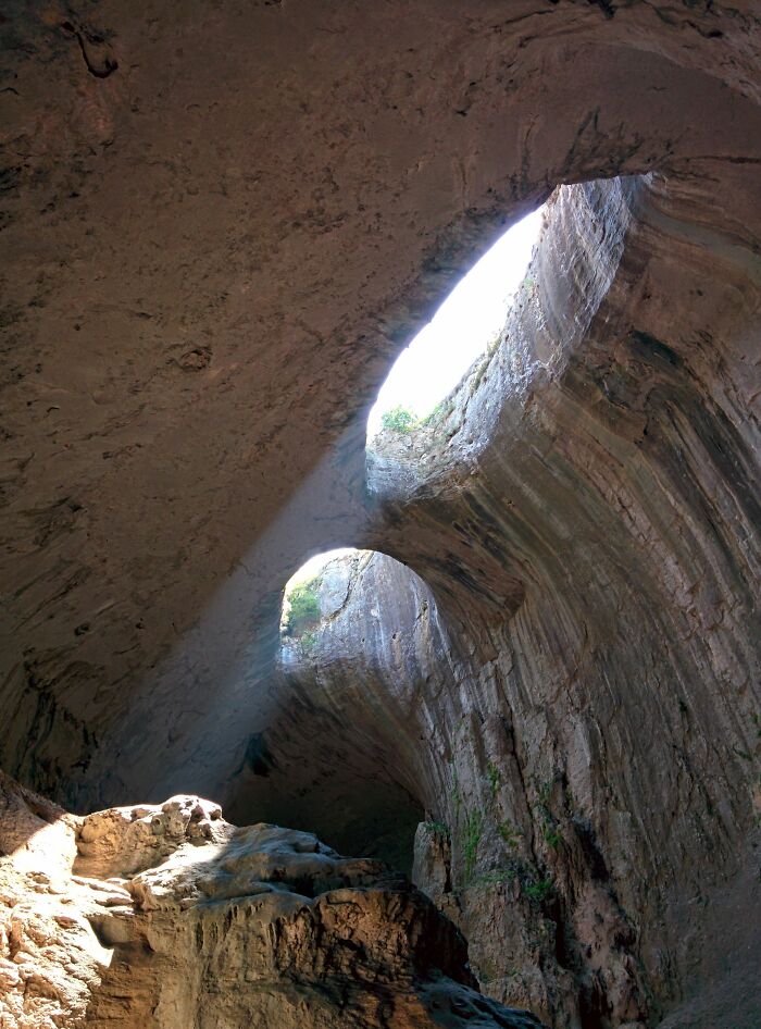 Wait Till You See The Cave With Giant “Eyes” Staring At The Sky!