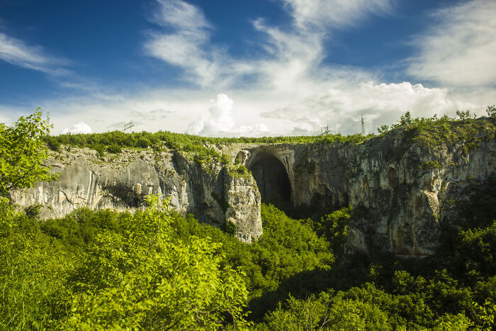Wait Till You See The Cave With Giant “Eyes” Staring At The Sky!