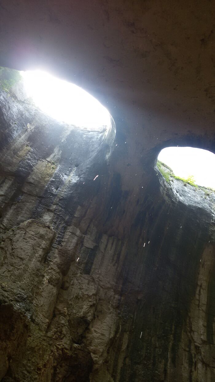 Wait Till You See The Cave With Giant “Eyes” Staring At The Sky!