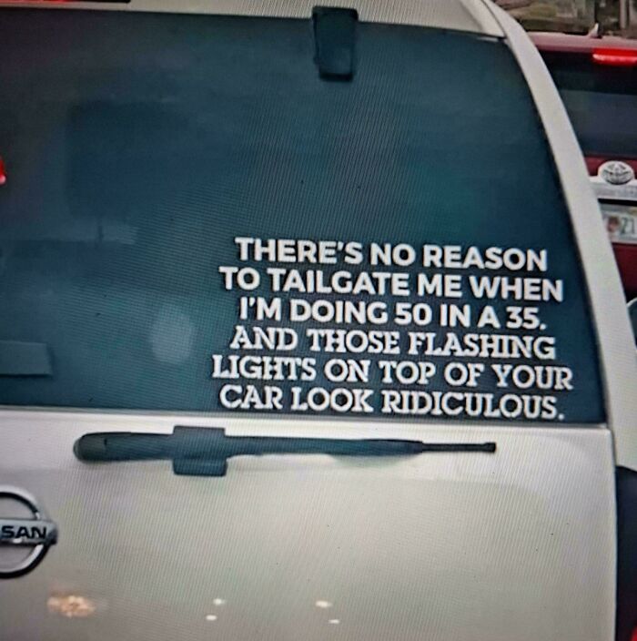 Hilarious Bumper Stickers That'll Make Your Commute Way More Fun