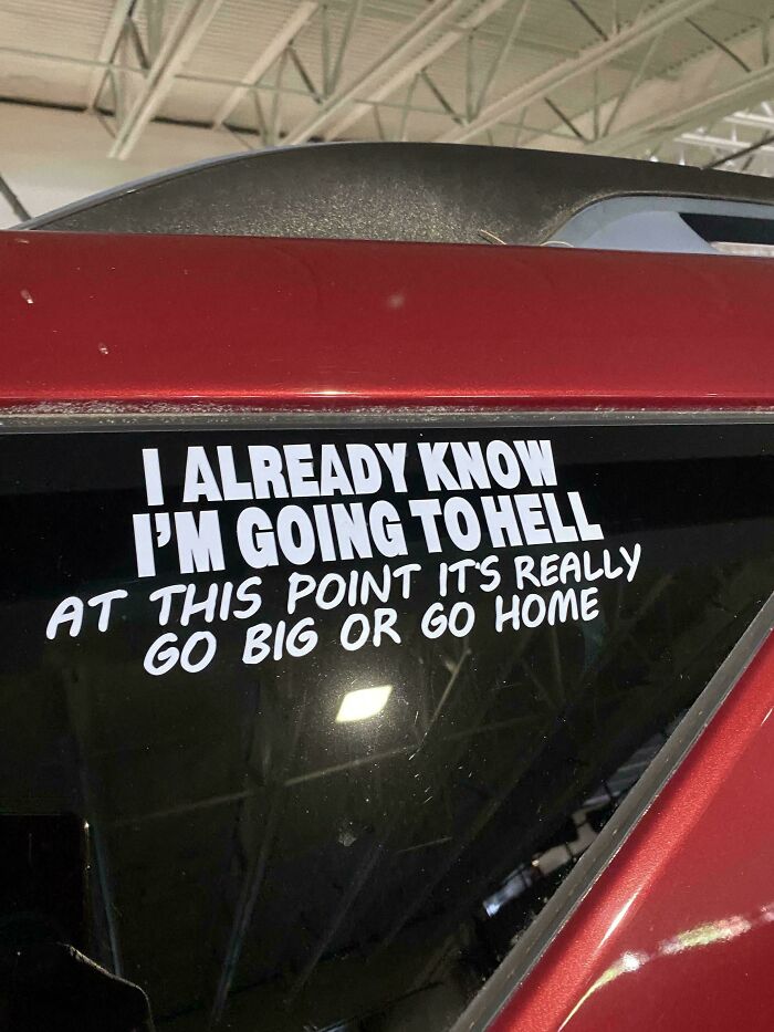 Hilarious Bumper Stickers That'll Make Your Commute Way More Fun