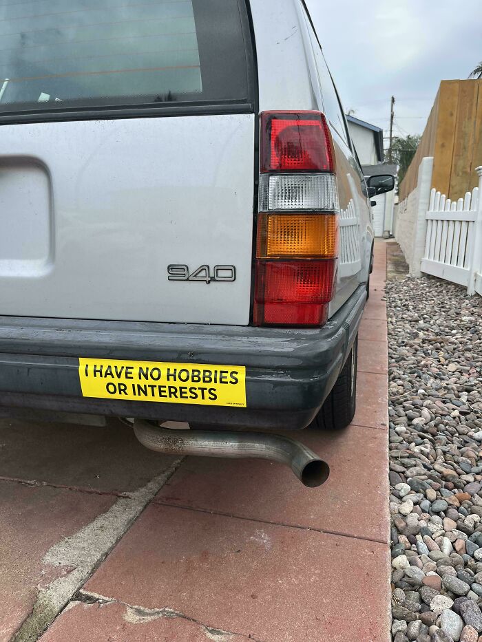 Hilarious Bumper Stickers That'll Make Your Commute Way More Fun