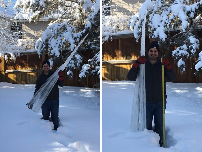 Icicle So Big, Elsa Would Be Jealous