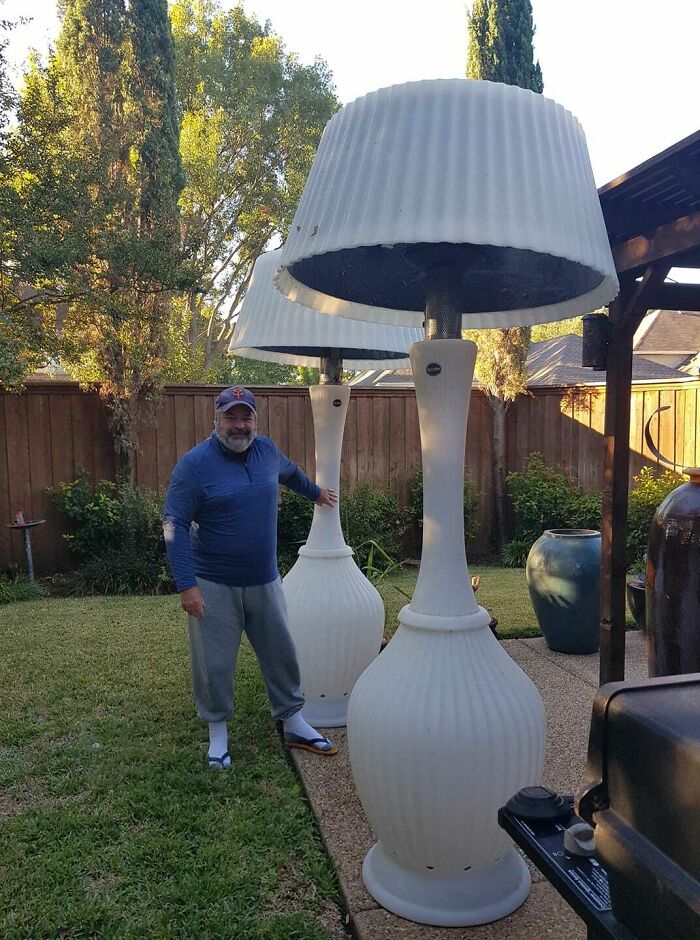 Epic Fail or Epic Find? Dad Bought Lamps That Are 10 Feet Tall!