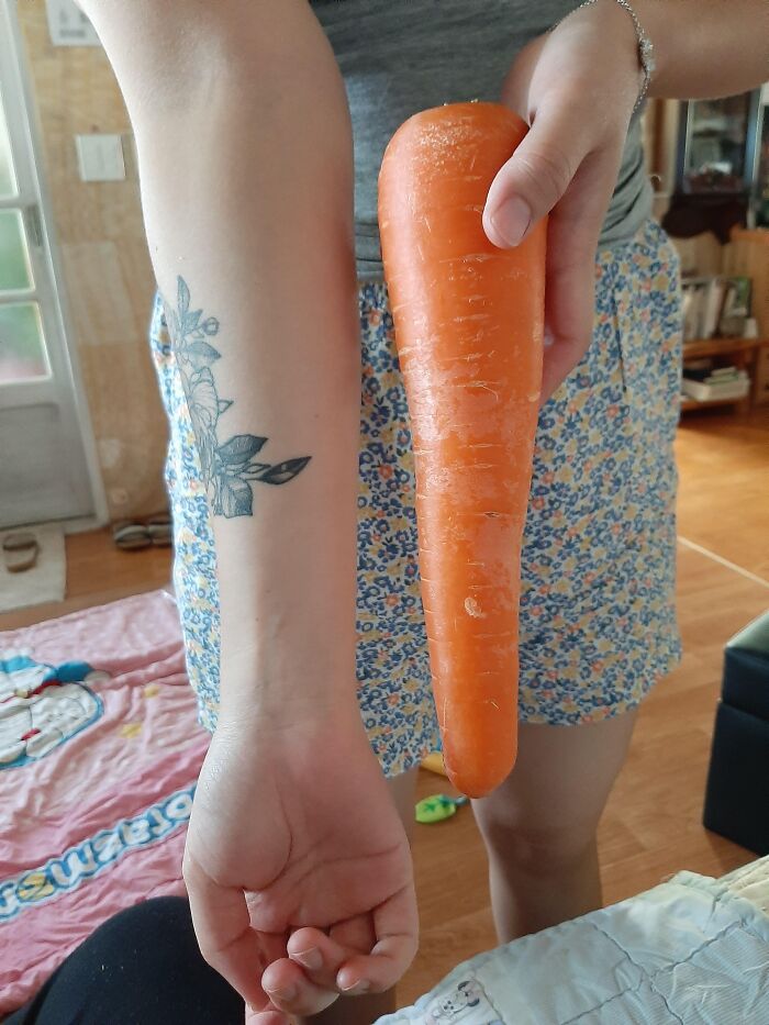 Carrot That’s Basically a Vegetable Superhero