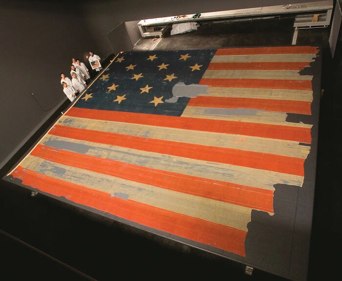 Old Fort McHenry Flag: Designed So Big the British Literally Couldn't Miss It
