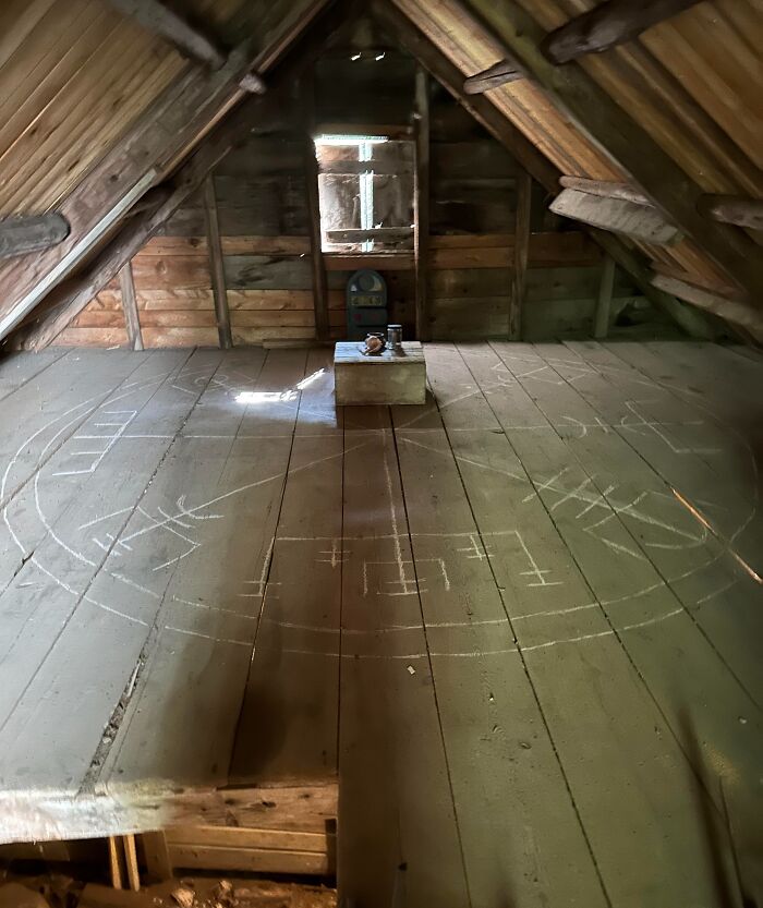 Found This Strange Setup in the Garage Storage Area—What's Going On?