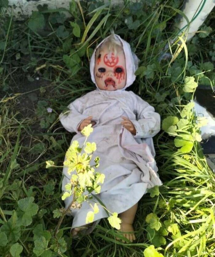 Found This Creepy Thing While Renovating a House—What Even Is It?