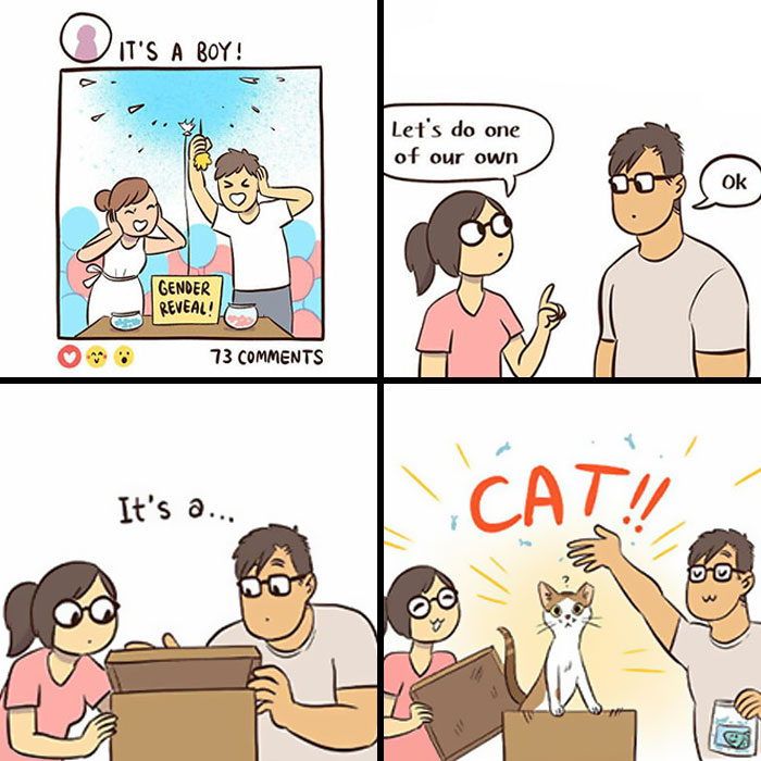 Wait, They Actually Ranked These? 50 Hilarious ‘It Guy & Art Girl’ Comics That Nail Couple Life