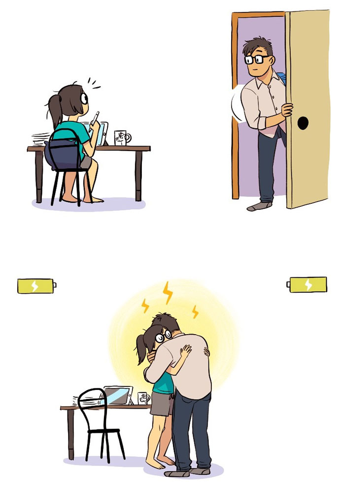 Wait, They Actually Ranked These? 50 Hilarious ‘It Guy & Art Girl’ Comics That Nail Couple Life