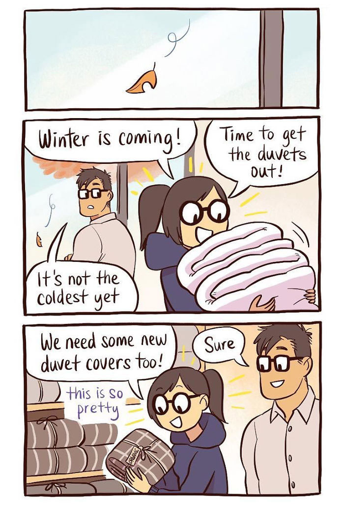 Wait, They Actually Ranked These? 50 Hilarious ‘It Guy & Art Girl’ Comics That Nail Couple Life