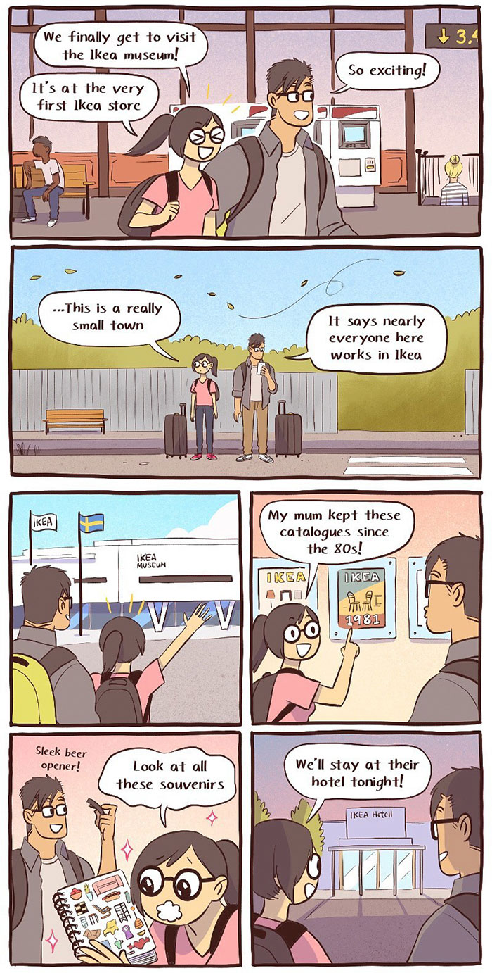 Wait, They Actually Ranked These? 50 Hilarious ‘It Guy & Art Girl’ Comics That Nail Couple Life