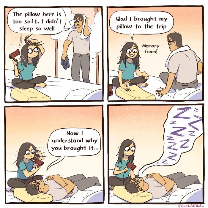 Wait, They Actually Ranked These? 50 Hilarious ‘It Guy & Art Girl’ Comics That Nail Couple Life