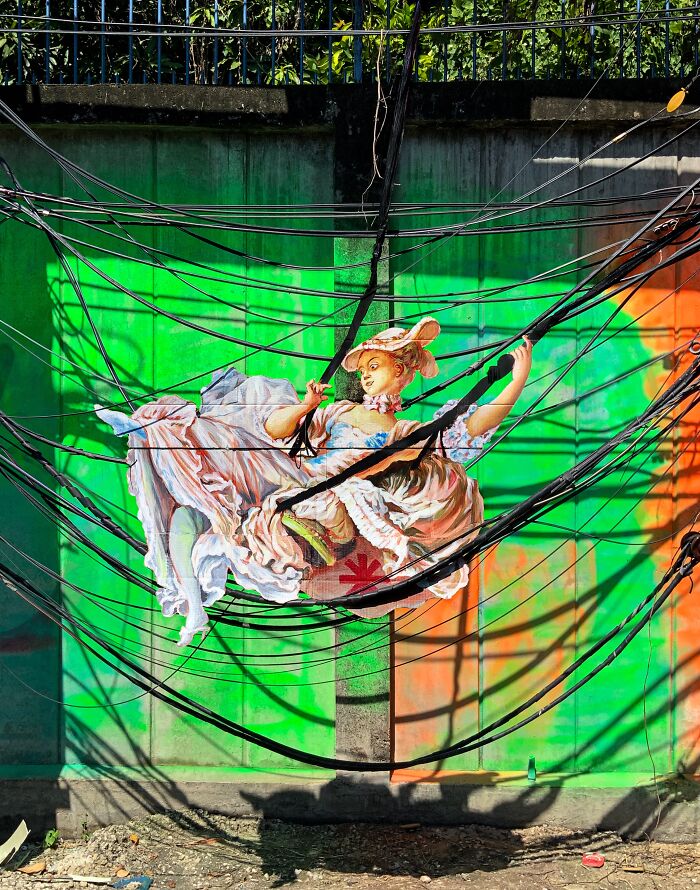 These Wild Thai Murals by LuckyLeg Will Totally Mess With Your Brain