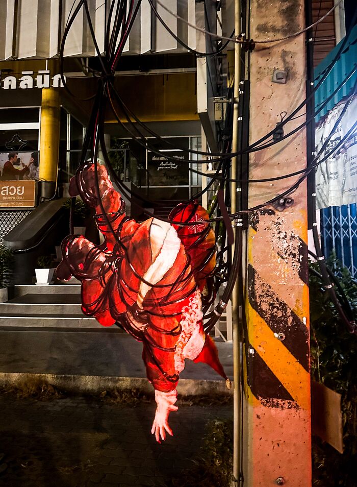 These Wild Thai Murals by LuckyLeg Will Totally Mess With Your Brain