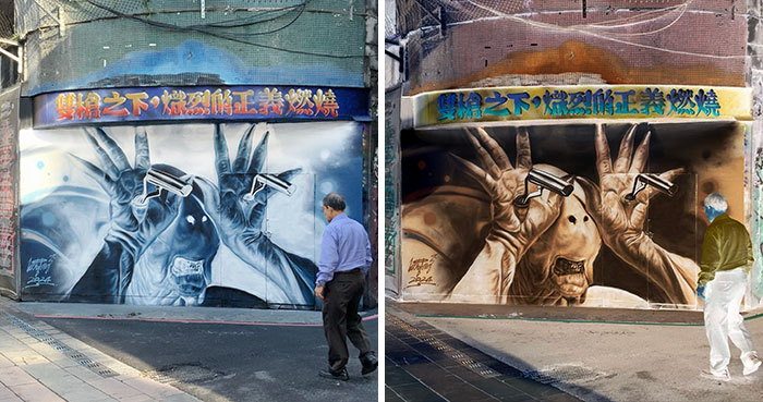 These Wild Thai Murals by LuckyLeg Will Totally Mess With Your Brain