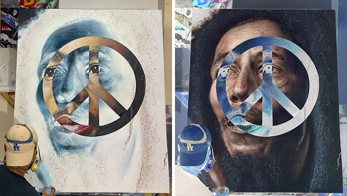 These Wild Thai Murals by LuckyLeg Will Totally Mess With Your Brain