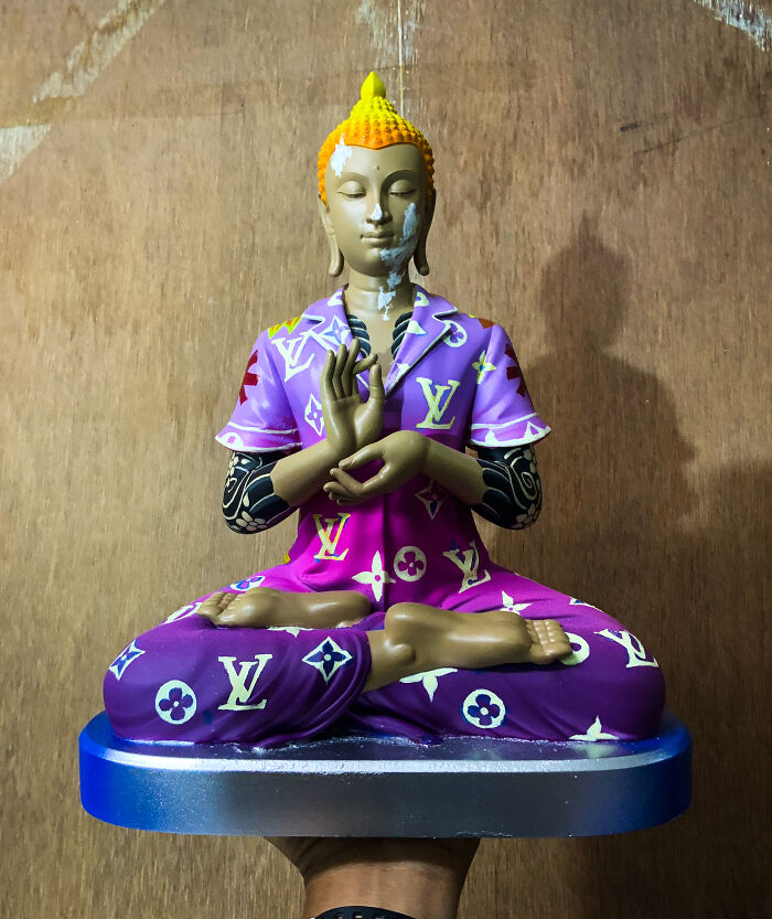 These Wild Thai Murals by LuckyLeg Will Totally Mess With Your Brain