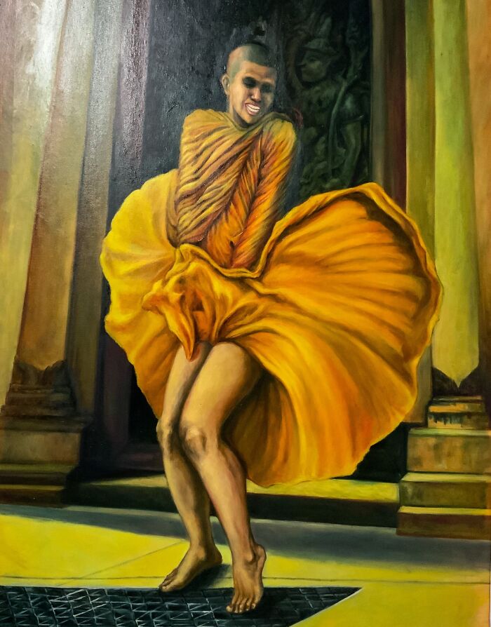 These Wild Thai Murals by LuckyLeg Will Totally Mess With Your Brain