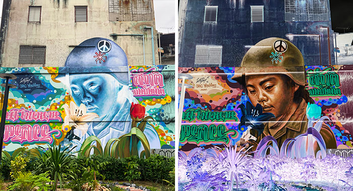 These Wild Thai Murals by LuckyLeg Will Totally Mess With Your Brain