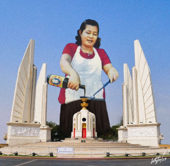 These Wild Thai Murals by LuckyLeg Will Totally Mess With Your Brain