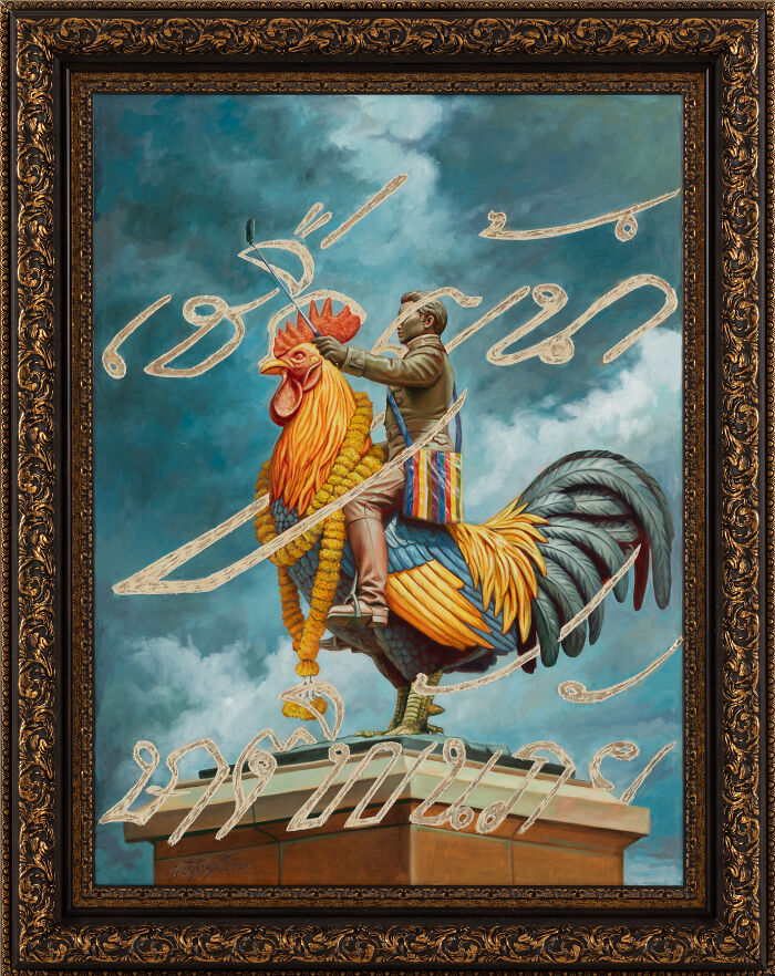 These Wild Thai Murals by LuckyLeg Will Totally Mess With Your Brain