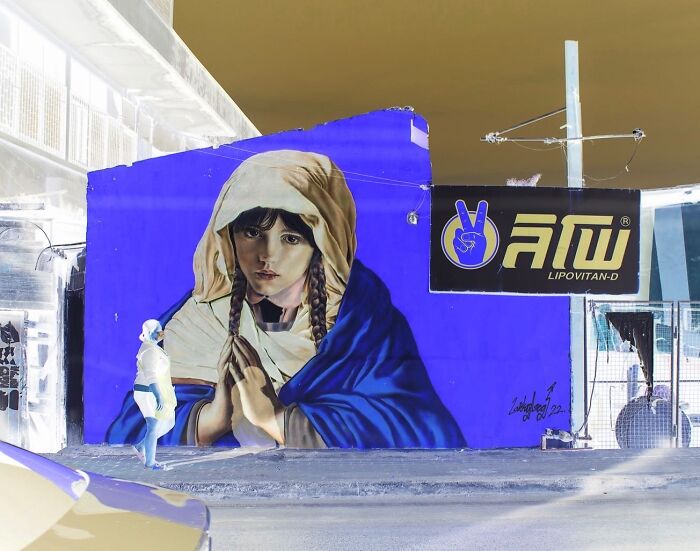 These Wild Thai Murals by LuckyLeg Will Totally Mess With Your Brain