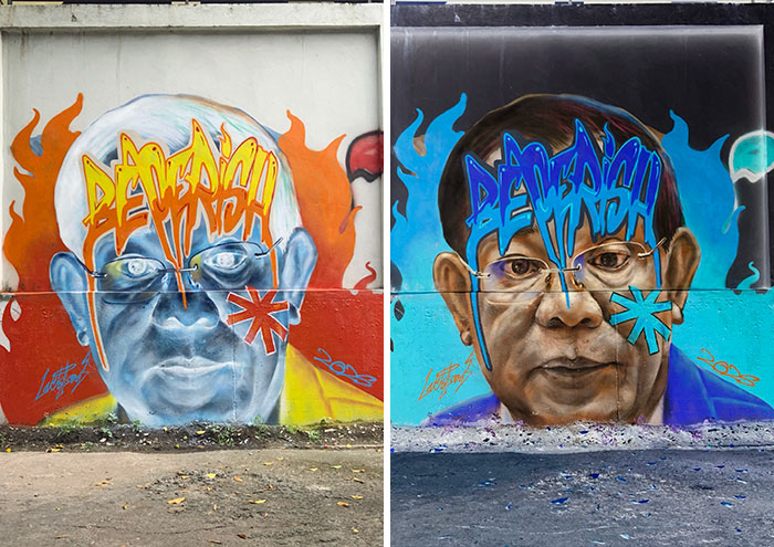These Wild Thai Murals by LuckyLeg Will Totally Mess With Your Brain
